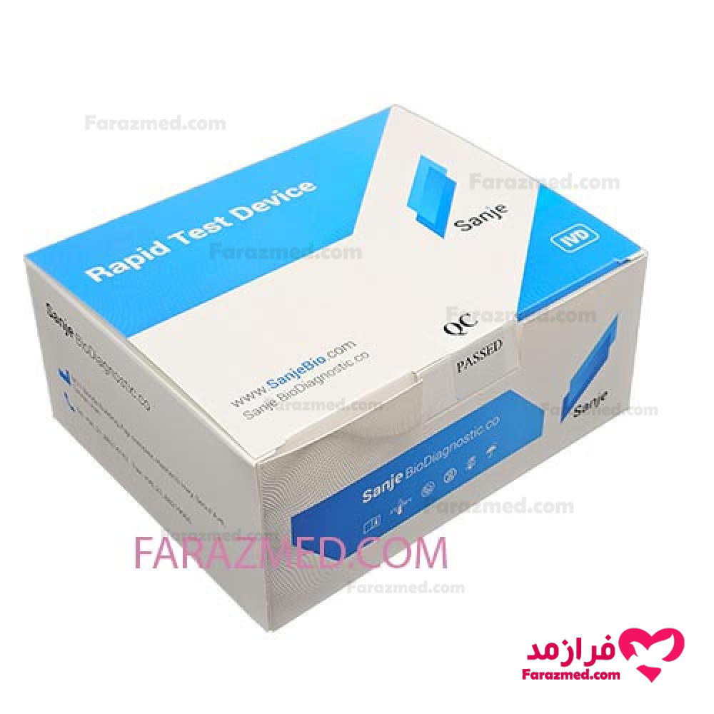  محصول 0 تصویر شماره کیت تست بارداری سنجه مدل نواری بسته 40 عددی 