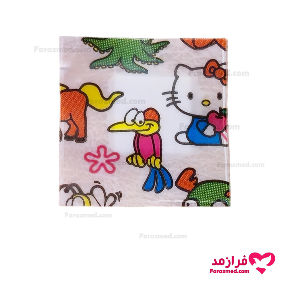  محصول 1 تصویر شماره چسب تزریق اطفال پاندا مدل عروسکی  بسته 100 عددی 