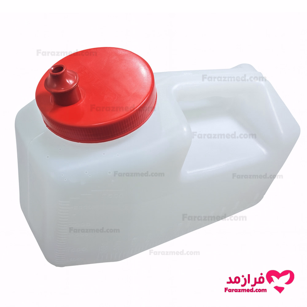  محصول 1 تصویر شماره ظرف نمونه یورین 24 ساعته اورتانیس مدل 3 لیتری سوپاپ دار 