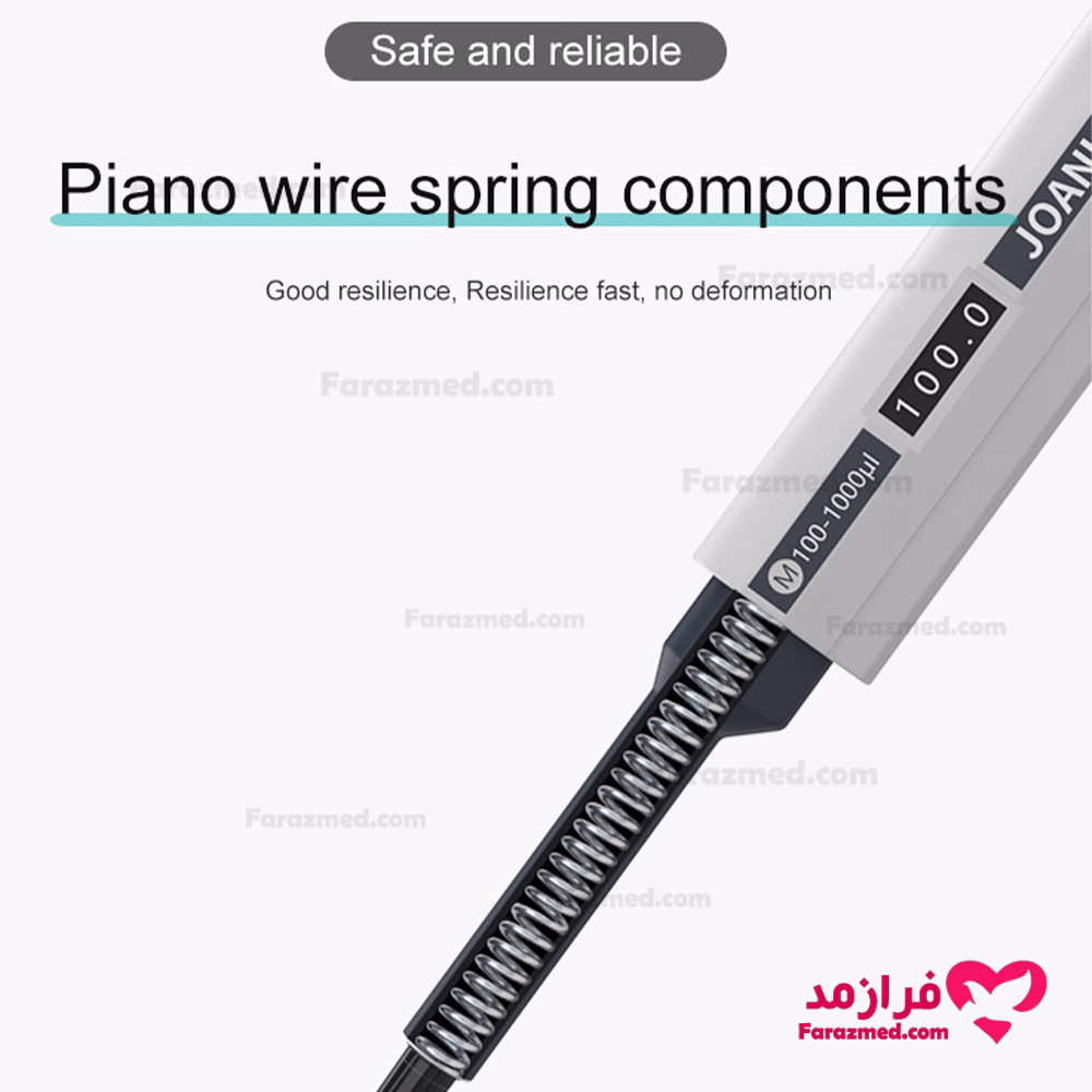  محصول 2 تصویر شماره سمپلر حجم ثابت 50 لاندا JOAN Lab ( جوان لب ) مدل غیرقابل اتوکلاو 