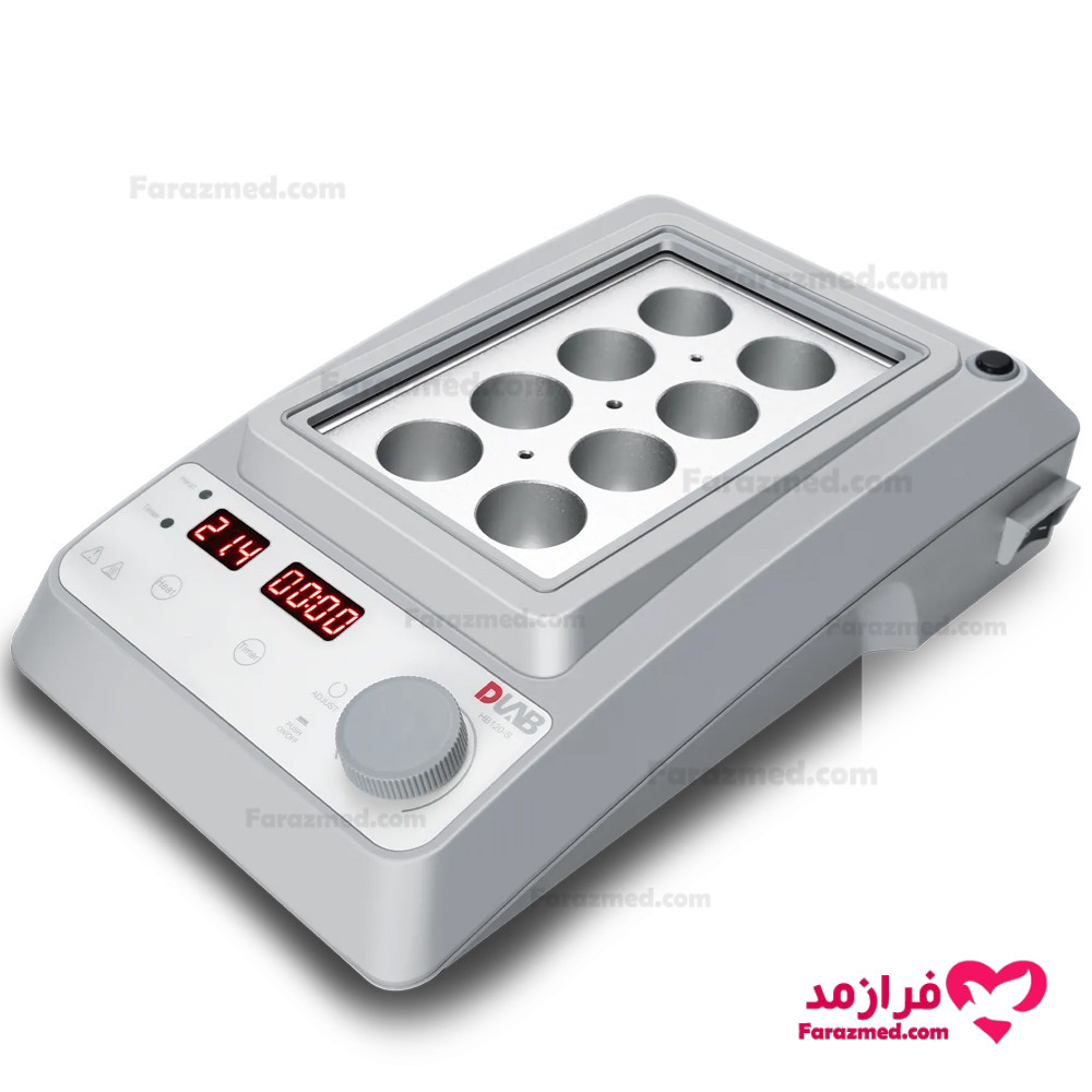  محصول 2 تصویر شماره هات بلاک آزمایشگاهی DLAB مدل HB120-S 