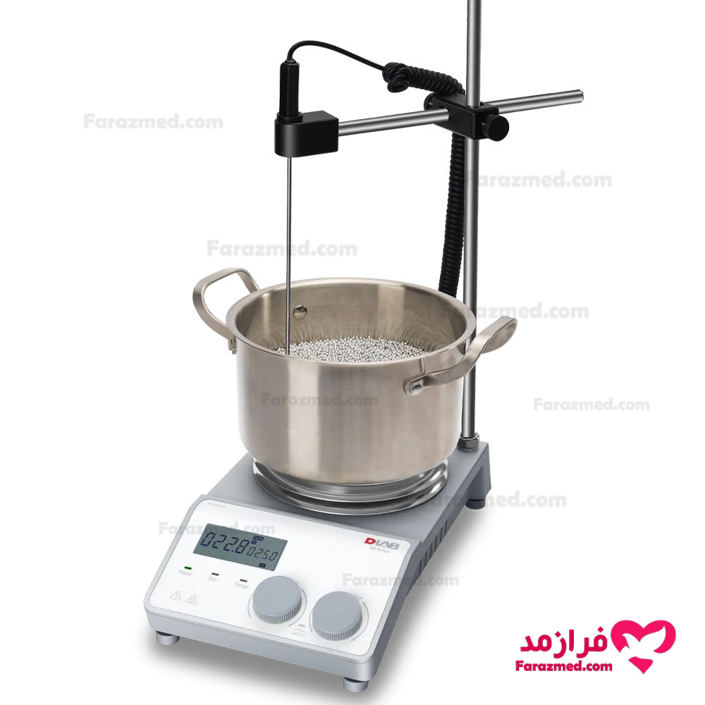  محصول 1 تصویر شماره هات پلیت مگنت استیرر دیجیتال DLAB مدل MS-H-ProA 