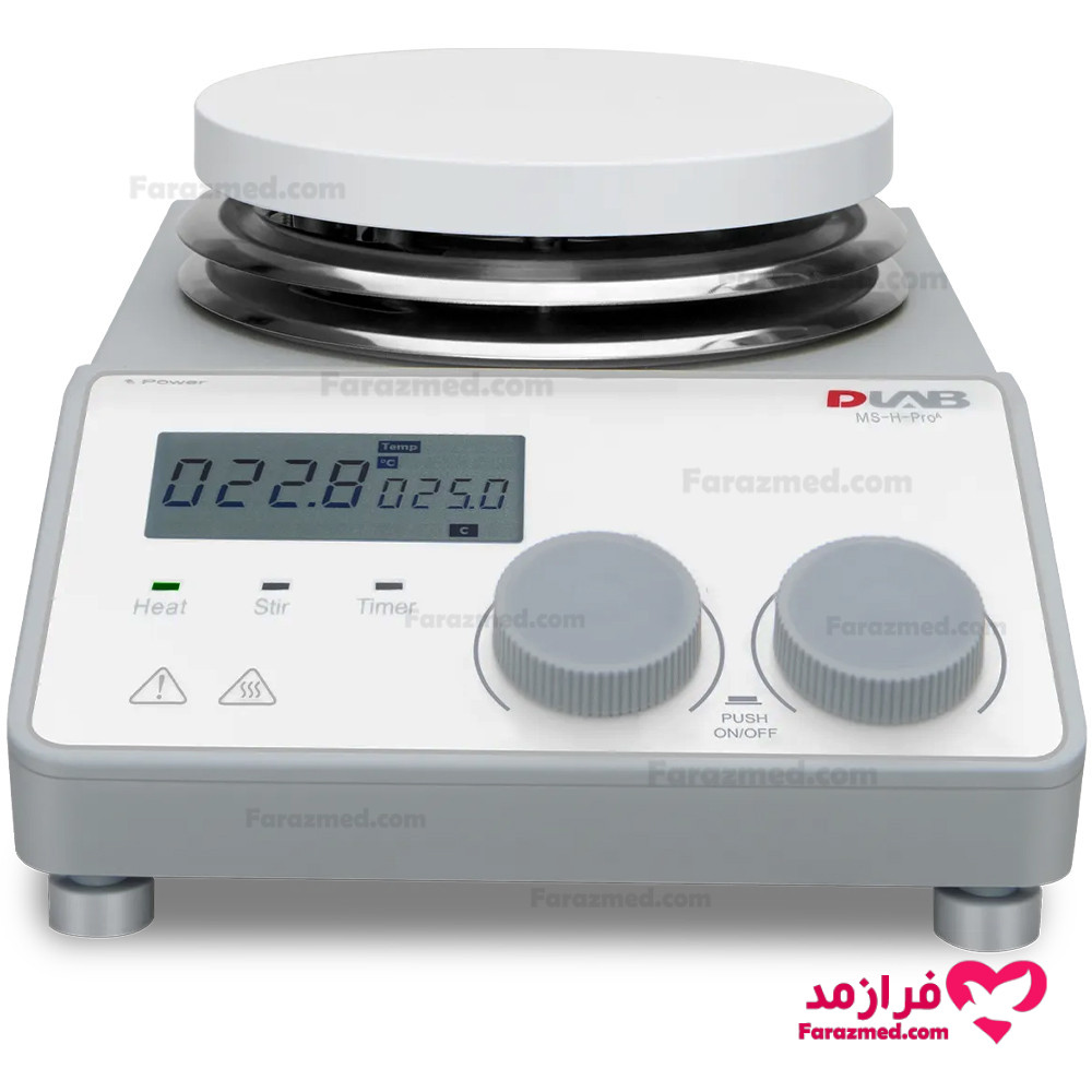  محصول 5 تصویر شماره هات پلیت مگنت استیرر دیجیتال DLAB مدل MS-H-ProA 