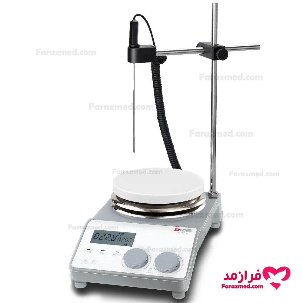  محصول 3 تصویر شماره هات پلیت مگنت استیرر دیجیتال DLAB مدل MS-H-ProA 