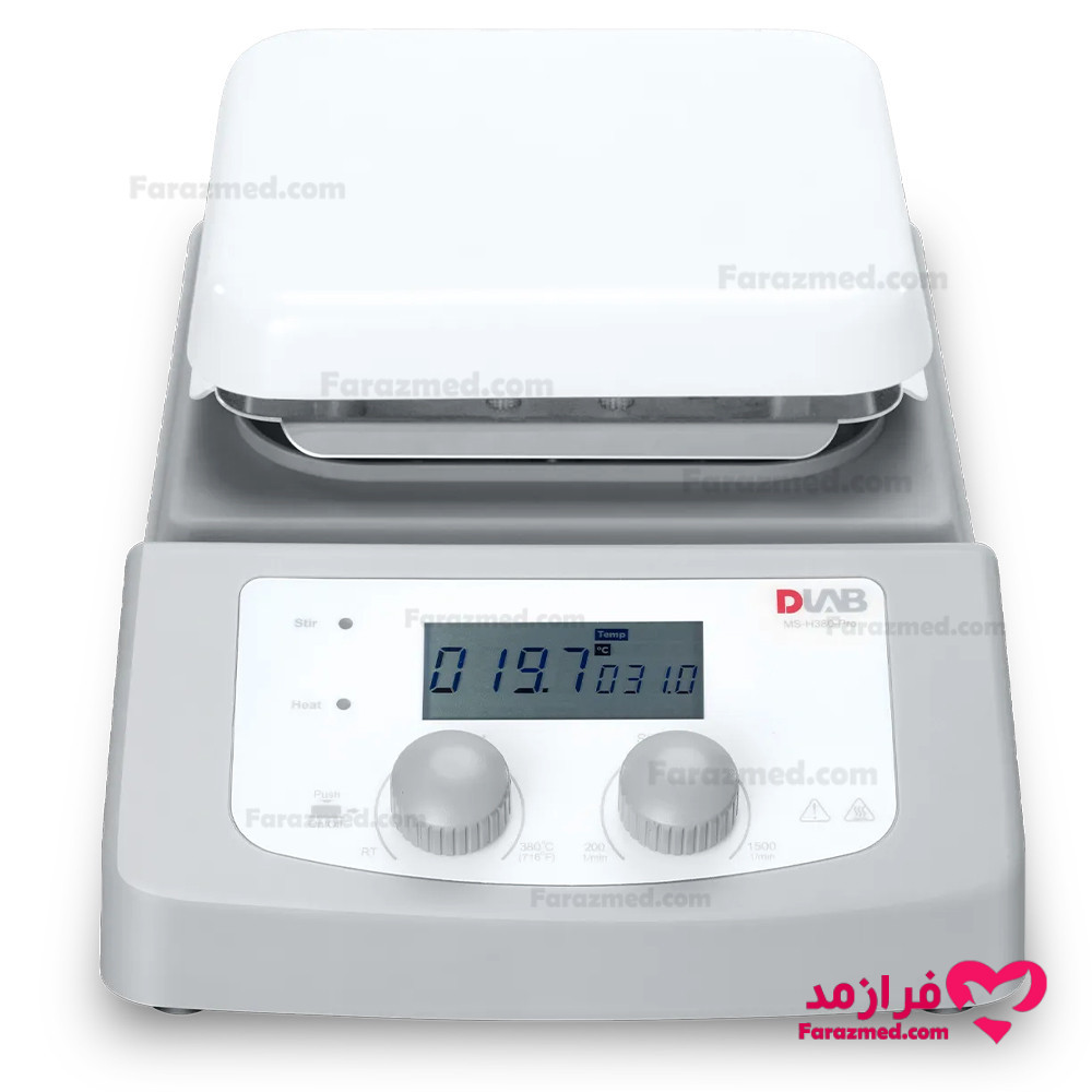  محصول 1 تصویر شماره هات پلیت مگنت استیرر دیجیتال DLAB مدل MS-H380-Pro 
