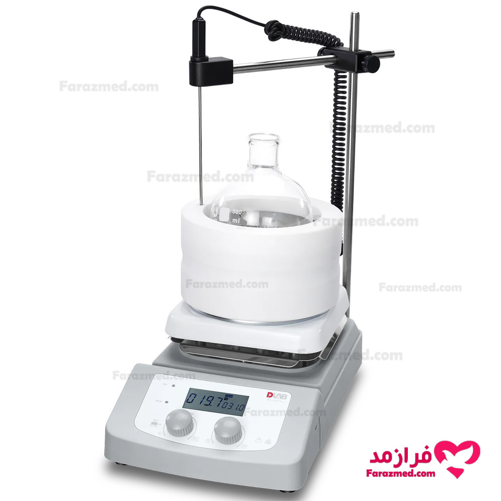  محصول 0 تصویر شماره هات پلیت مگنت استیرر دیجیتال DLAB مدل MS-H380-Pro 