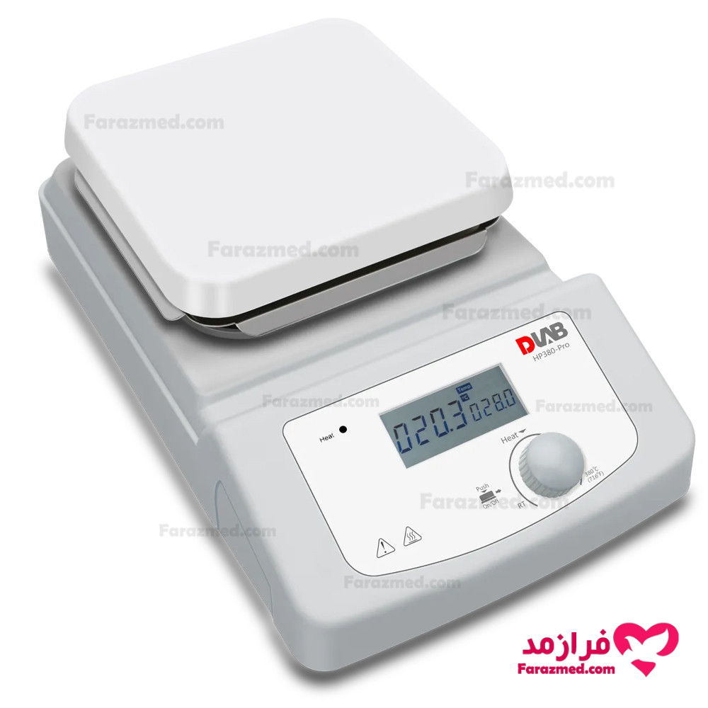  محصول 0 تصویر شماره هات پلیت دیجیتال DLAB مدل HP380-Pro 