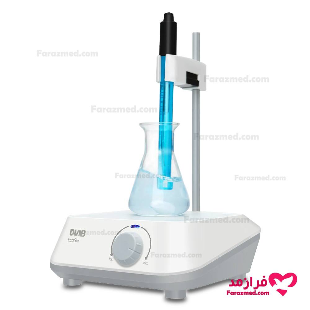  محصول 0 تصویر شماره همزن مغناطیسی آزمایشگاهی DLAB مدل EcoStir Square Plate 