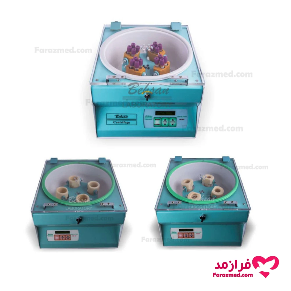  تصویر 3 محصول شماره سانتریفیوژ یونیورسال آزمایشگاهی ۱۶ شاخه بهسان مدل HB۲۰۷ 