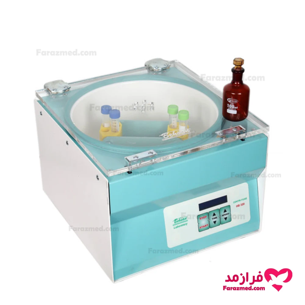  تصویر 2 محصول شماره سانتریفیوژ یونیورسال آزمایشگاهی ۸ شاخه بهسان مدل HB320 