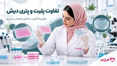  تصویر مطلب تفاوت پلیت و پتری دیش | کدام برای آزمایش مناسب است؟